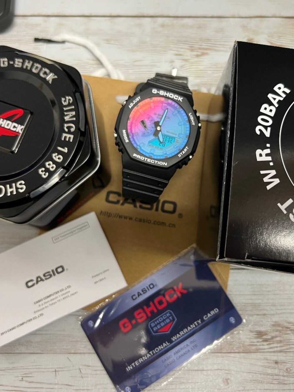 Casio G-Shock GA-2100 digital watch